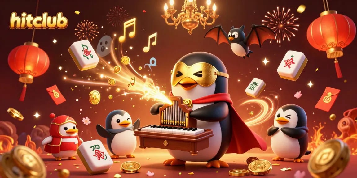 Experience the excitement of hitclub with vibrant characters and gambling visuals.