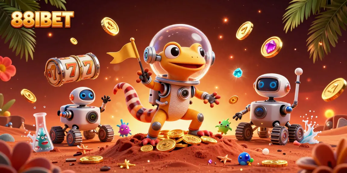 Experience thrilling wins with 88I BET at the cosmic casino filled with excitement and alien treasures.