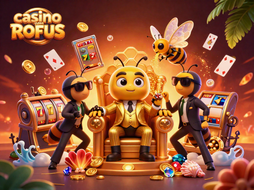 Experience thrilling gameplay at casino uden ROFUS with colorful slots and exciting characters.