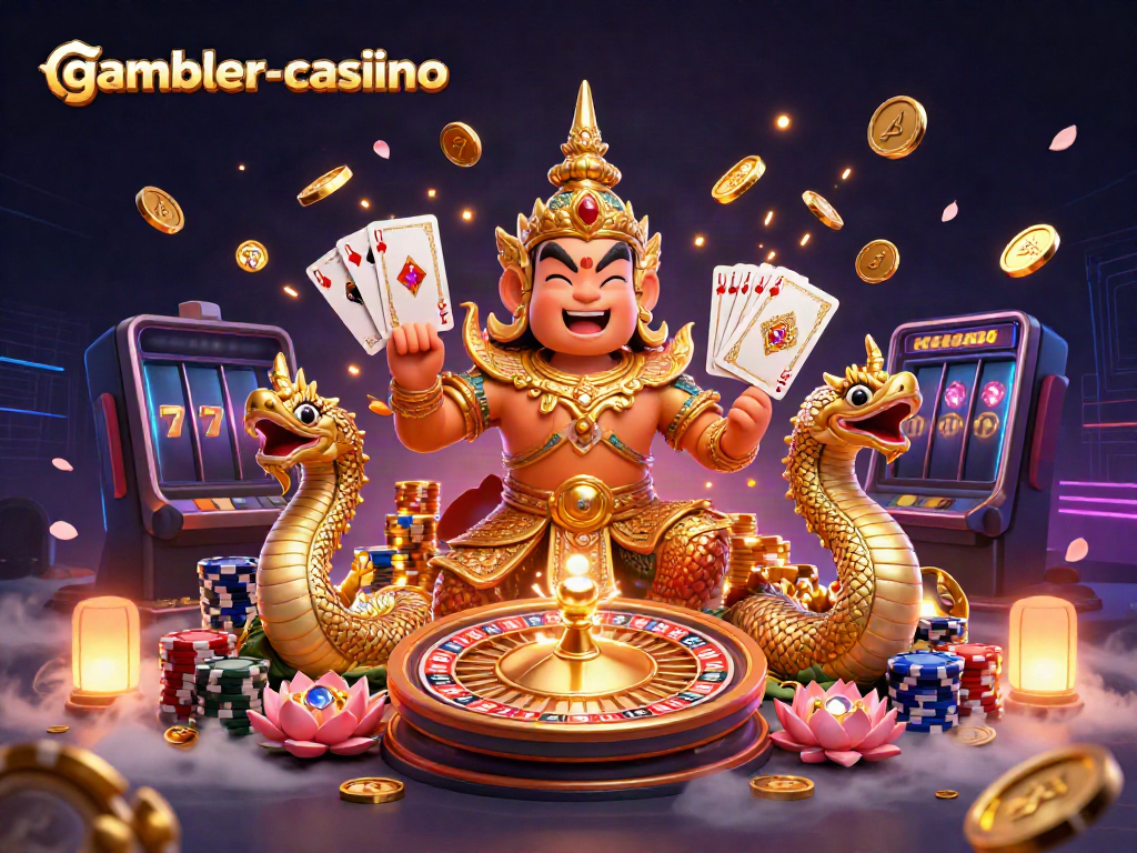 Spela på gambler-casino med spännande casinospel och stora vinster.