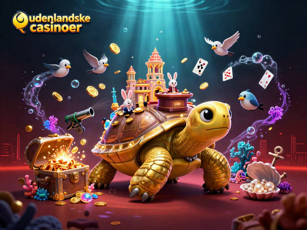 Experience the thrill of udenlandske casinoer through vibrant, animated characters and winnings!