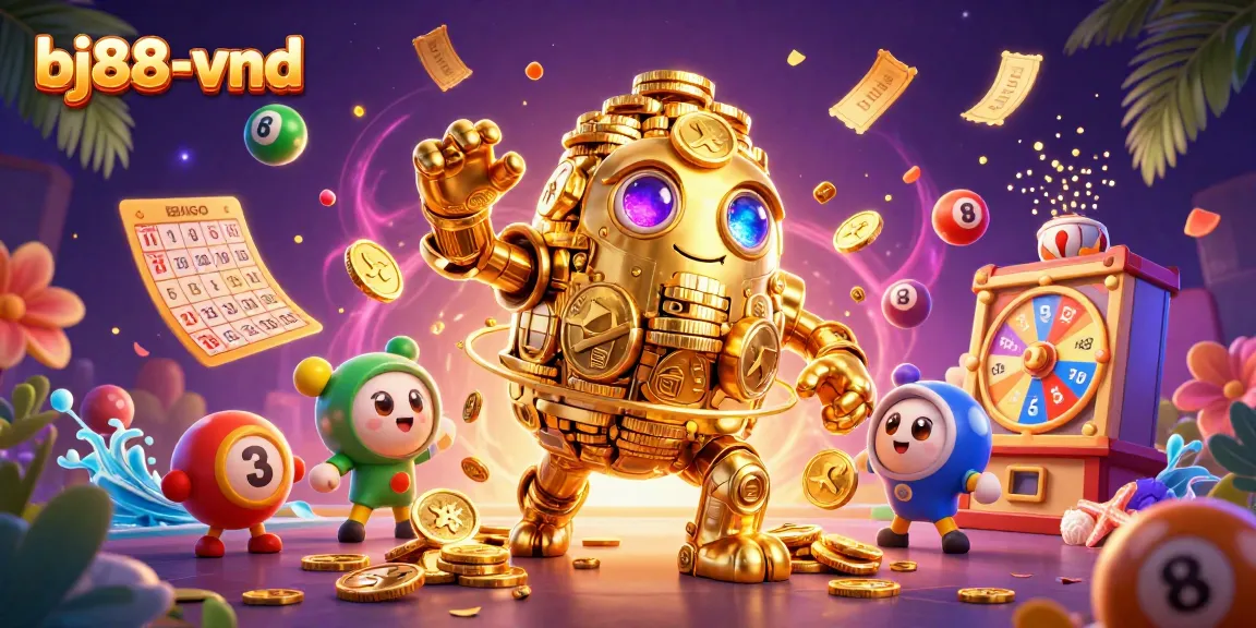 Experience the thrilling world of bj88-vnd with an engaging casino scene featuring lively characters and dynamic game elements.